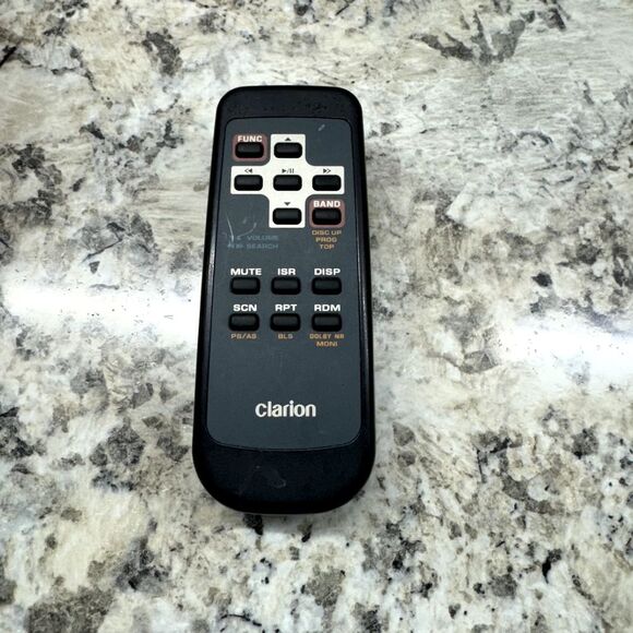 Clarion RCB-130 Car Audio Remote XD516 XDZ616 XDZ716 BD316 DB315 DB325 DRX8575Z - Picture 1 of 5